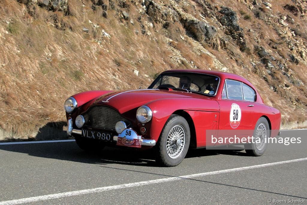 058 3°  White Robert Greenslade Dennis ASTON MARTIN DB Mklll 1958 UK