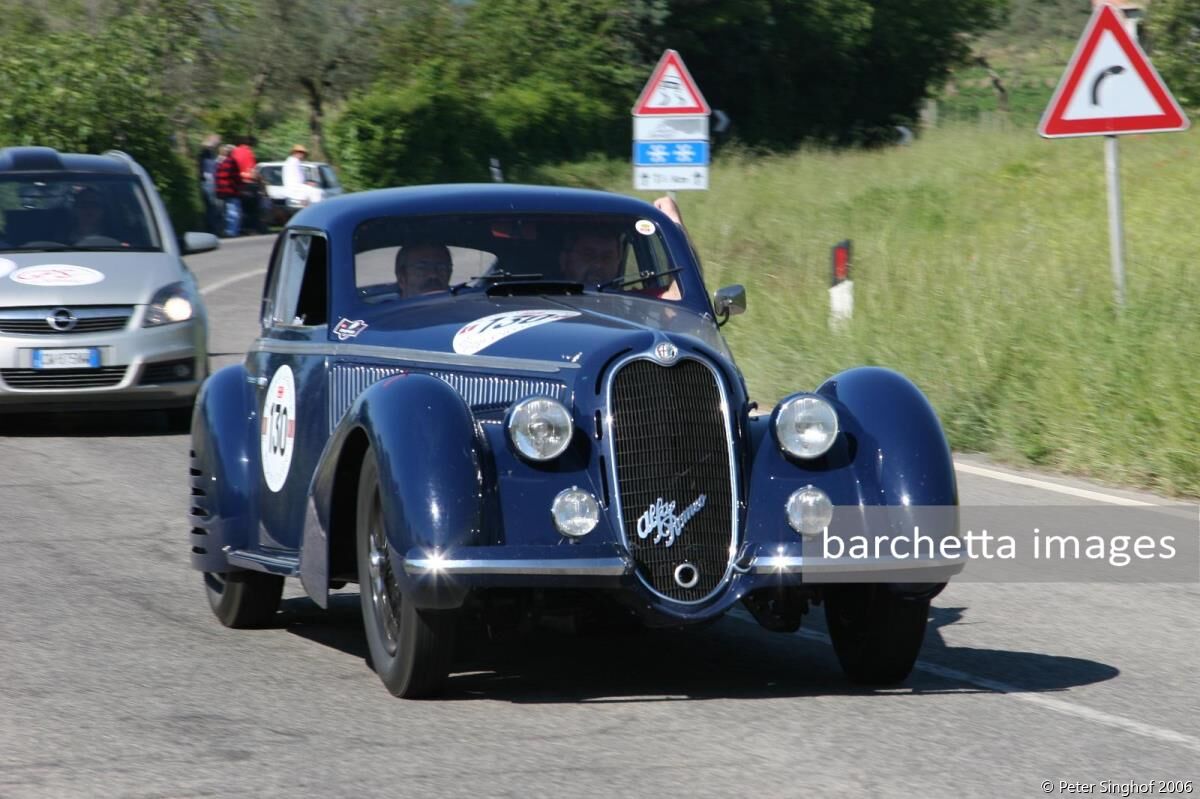 130 Shirley/Shirley USA Alfa Romeo 8C 2900B Touring Berlinetta 1938 s/n 412035