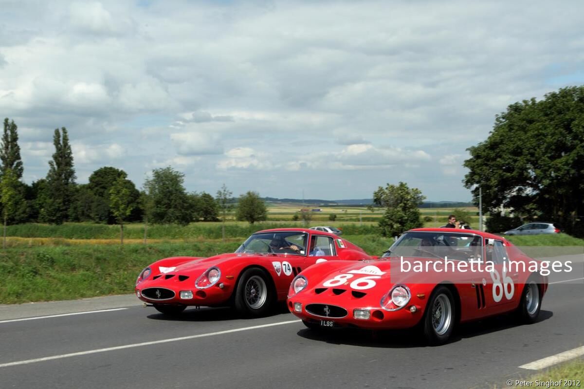 Ferrari 250 GTO 50th Anniversary Tour 2012