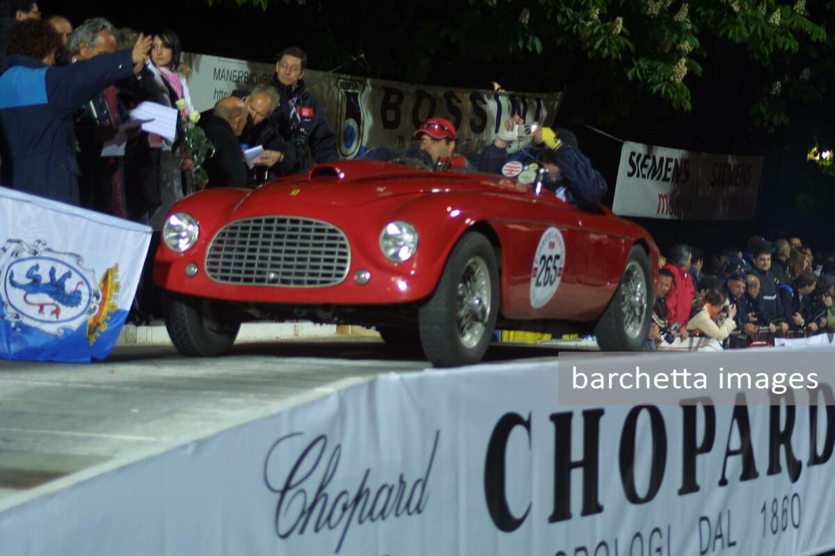Ferrari 166 MM Touring Barchetta s/n  0056M - Van Zyl / Van Zyl (ZA) 
