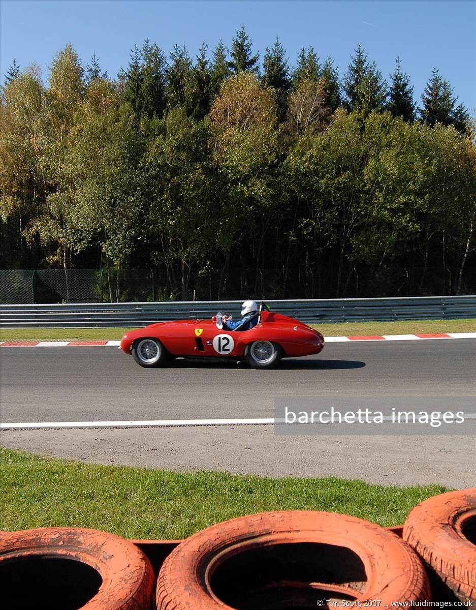 12 Ferrari 750 Monza s/n 0504M 1955 - Frankel Richard GB - Frankel Andrew GB
