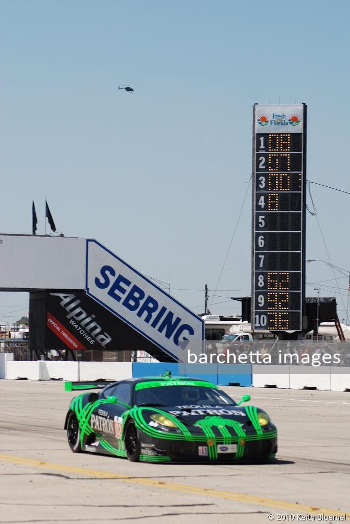 02 GT2 Ferrari 430 GT s/n 2620 Brown/Cosmo/Barbosa;12h Sebring 2010