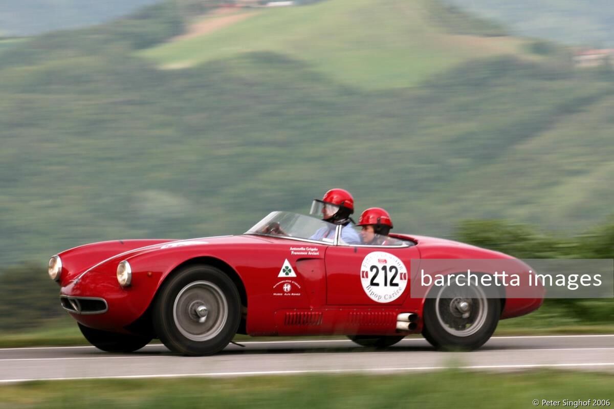 212 Arcieri/Grigolo I Alfa Romeo 1900 Sport Spider s/n 131.600002
