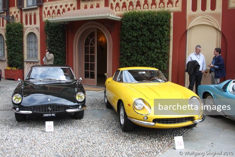 074 Ferrari 275 GTB/4 Coupé Scaglietti 1967 sn 10253;072 Ferrari 500 Superfast Coupé Pininfarina 1965 s/n 6043SF