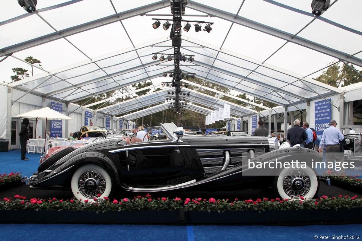 Lot 123 1936 Mercedes-Benz 540 K Special Roadster s/n 130949