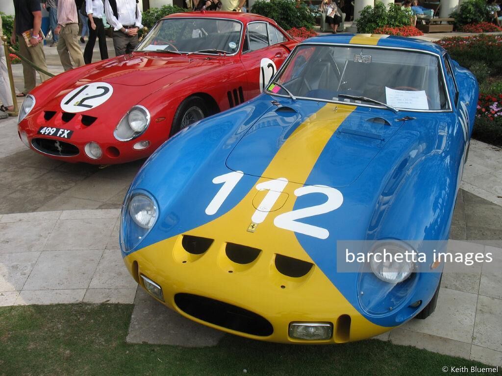 Ferrari 250 GTO s/n 3445GT, Chris & Ann Cox, Chapel Hill, NC & Ferrari 330 LMB s/n 4725SA, Nick Soprano, White Plains, NY