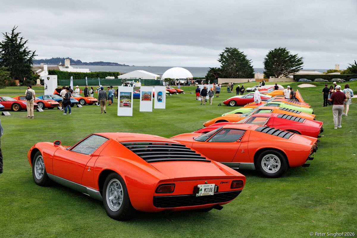 Pebble Beach Concours d´Elegance 2026