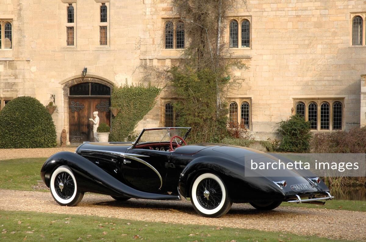 Lot 260 - 1938 Delahaye 135 MS Competition Cabriolet by Figoni & Falashi by Figoni & Falaschi