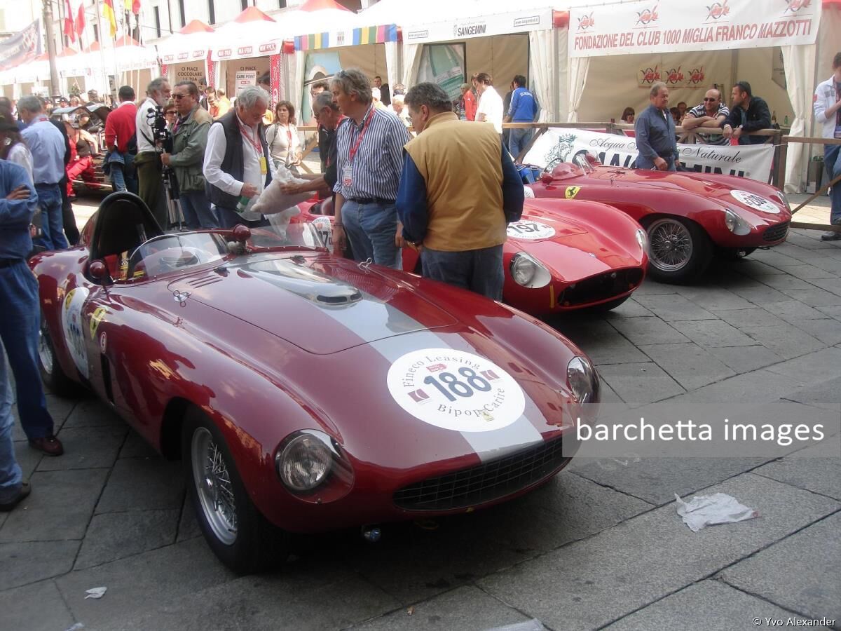 Ferrari 340 MM Touring Barchetta s/n 0294AM rebodied Monza stlye