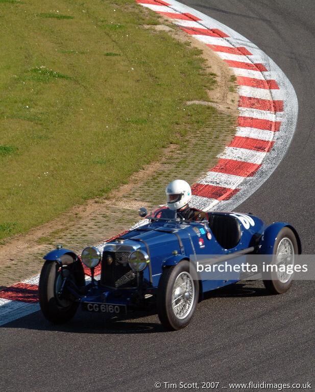 60 Aston Martin Le Mans Special 1933 "CG 6160" C Scott-MacKirdy Richard Ashmead