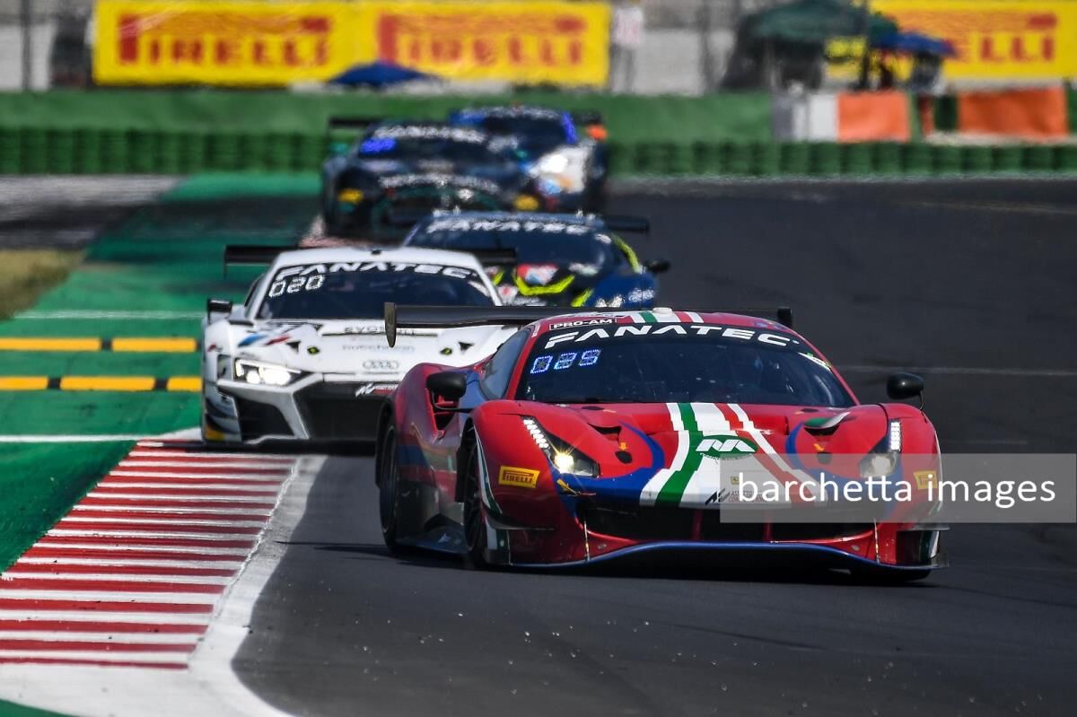 2021/jul/03-04 - race 1 25th OA 4th Pro-Am Cup - race 2 25th OA4th Pro-Am - GT WCE Misano - AF Corse - Louis Machiels, Andrea Bertolini - #52