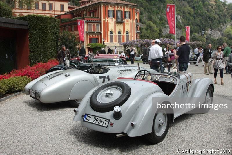 014 BMW 328 Roadster 1938;012 BMW 328 Mille Miglia Streamline Roadster BMW 1937 s/n 85032