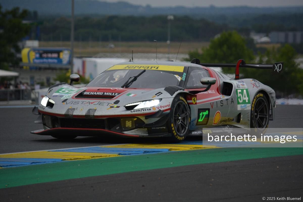 2025/jun/14-15 - dnf LMGT3 - 24h Le Mans - T. Flohr / F. Castellacci / D. Rigon - #54