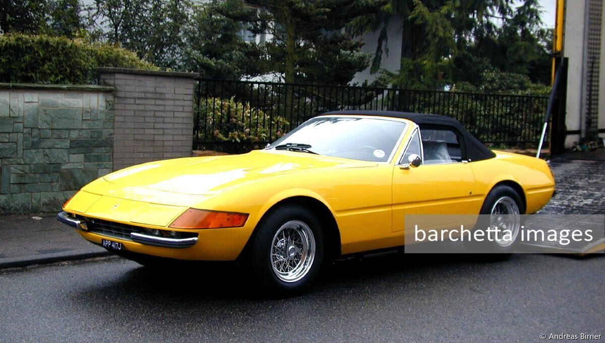 1971 Ferrari GTS/4 Daytona Spyder s/n 14553