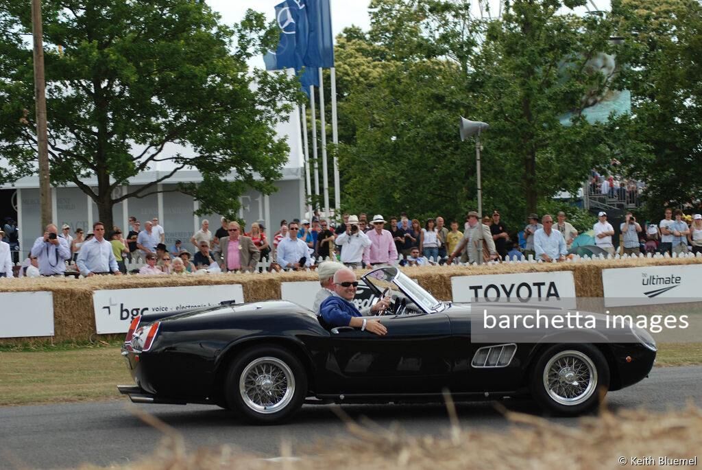 Chris Evans Ferrari 250 GT California SWB # 2377 GT