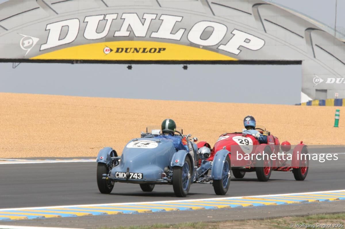 114 ASTON MARTIN ULSTER sn G5/588/U FABRI / STOOP;129 ASTON MARTIN ULSTER sn LM21 MASON / MASON;Racing;Le Mans Classic;G5/588/U - Aston Martin Ulster