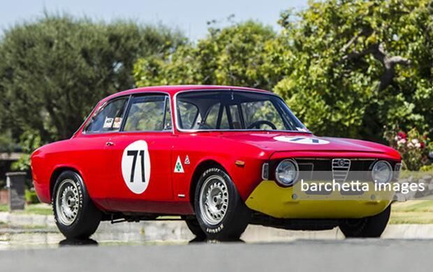 Lot 144 1965 Alfa Romeo GTA 1600 s/n AR613042 Est. $250,000 - $300,000 - Sold $275,000