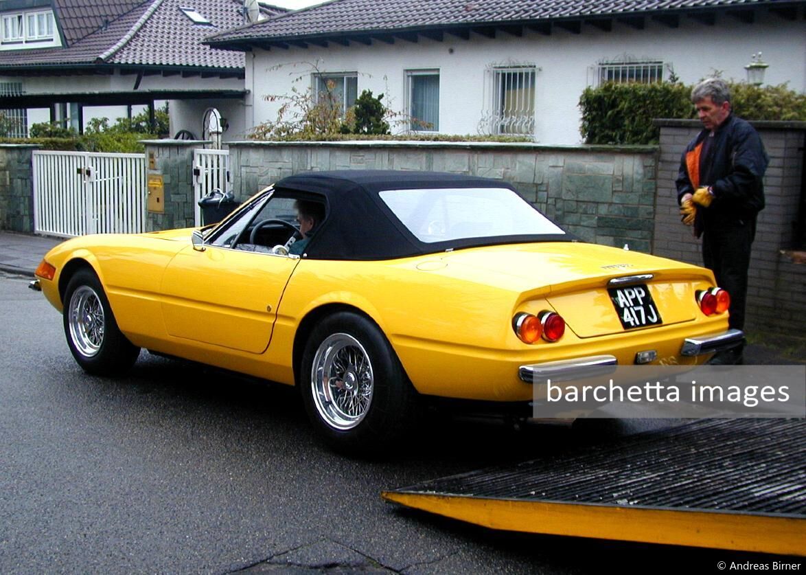 1971 Ferrari GTS/4 Daytona Spyder s/n 14553