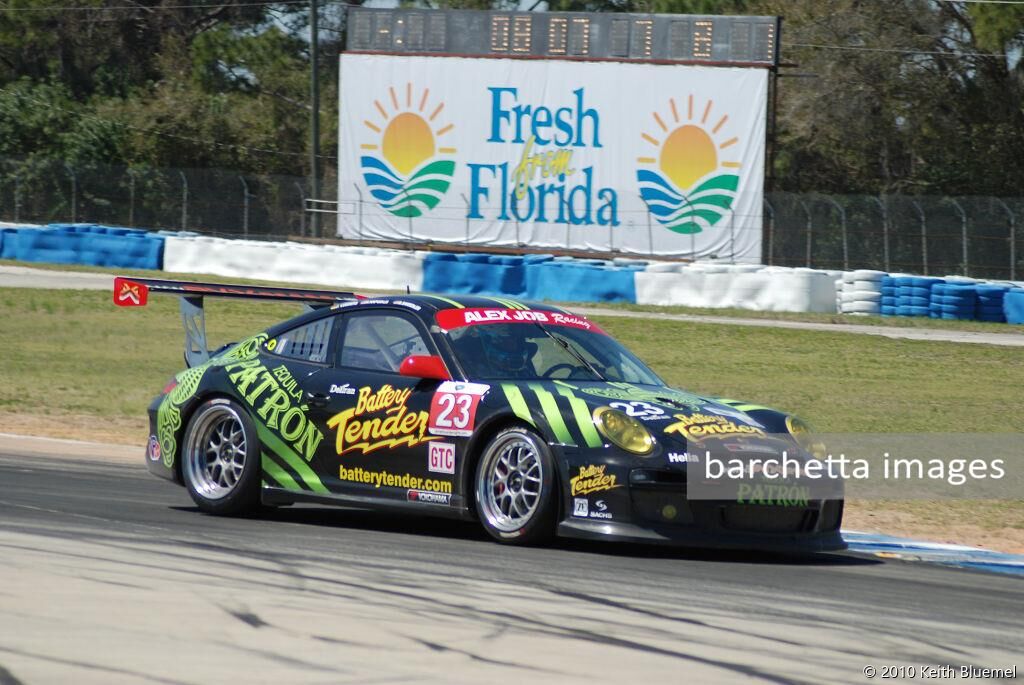 23 GTC Porsche 911 GT3 Cup Sweedler/Kapudija/Lueders;12h Sebring 2010