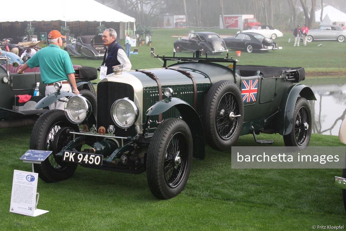 EPRE1 1929 Bentley Convertible Bill & Barbara Parfet