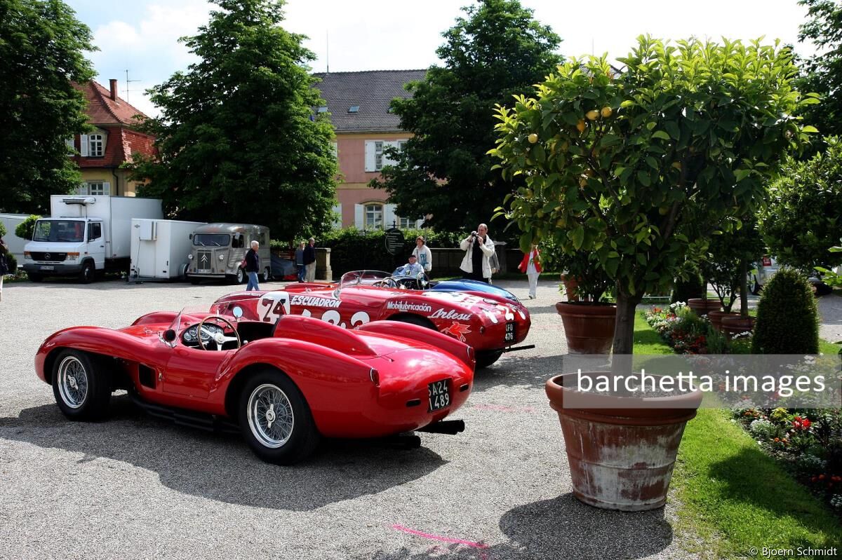 Ferrari 212 Export Touring barchetta, 375 MM PF Spyder & 250 Testa Rossa