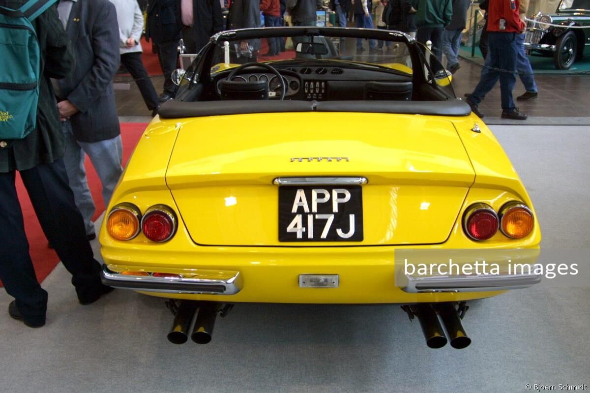 1971 Ferrari GTS/4 Daytona Spyder s/n 14553