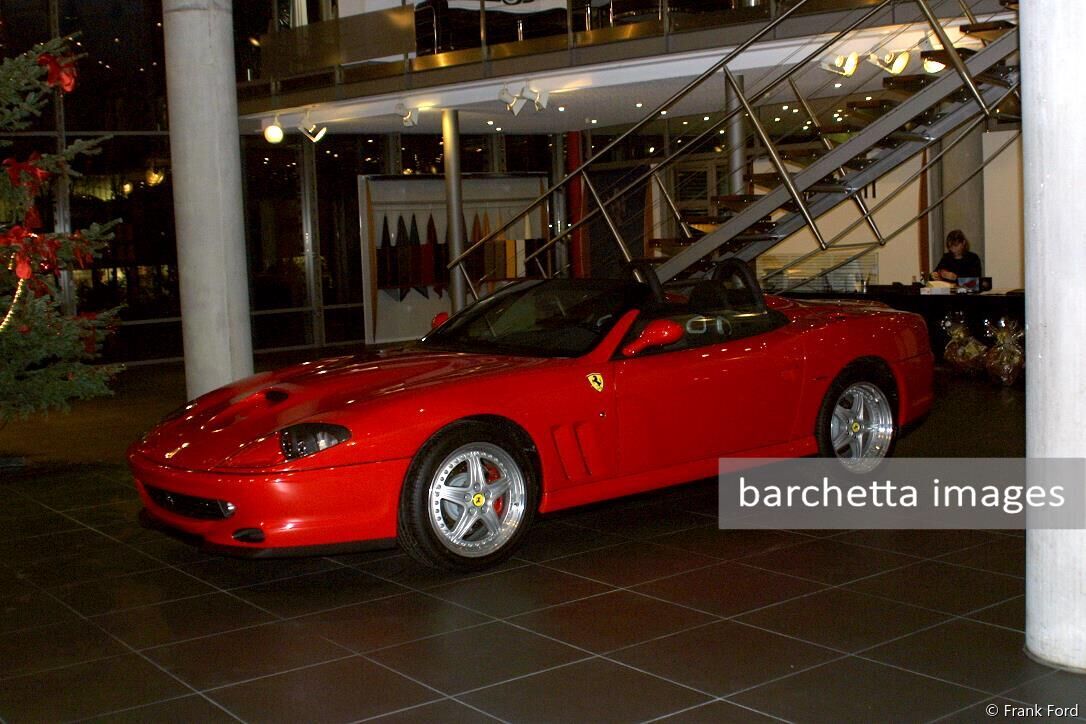 550 barchetta pininfarina s/n 124323, red/black