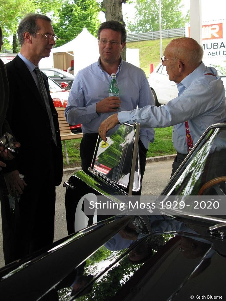 Clive Beecham and Sir Stirling Moss 