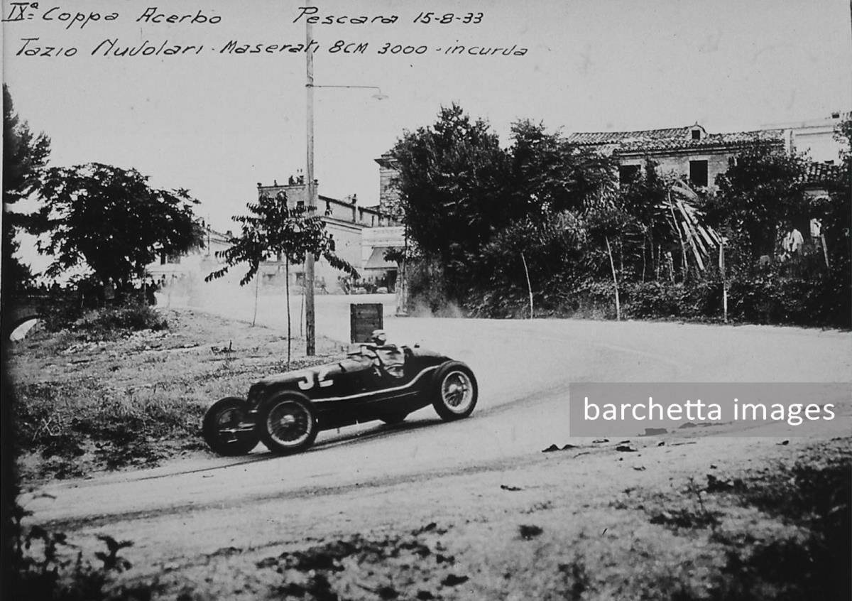 Maserati 8CM -3000 -Tazio Nuvolari Coppa Acerbo 1933
