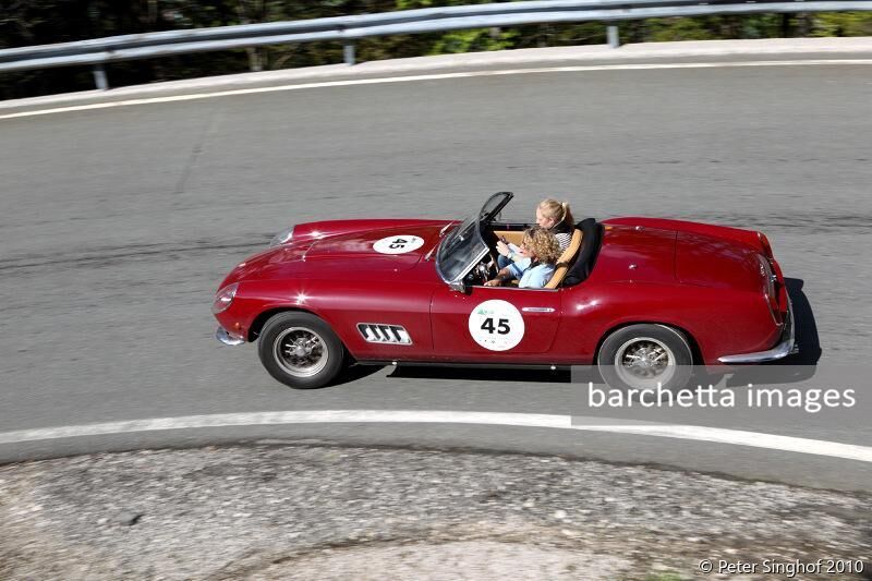 045 Ferrari 250 GT PF Serie1 Cabriolet s/n 0829GT 1957 rebodied as California Spyder - Friederike Hrubesch-Mohringer Magdalena Hrubesch D/D
