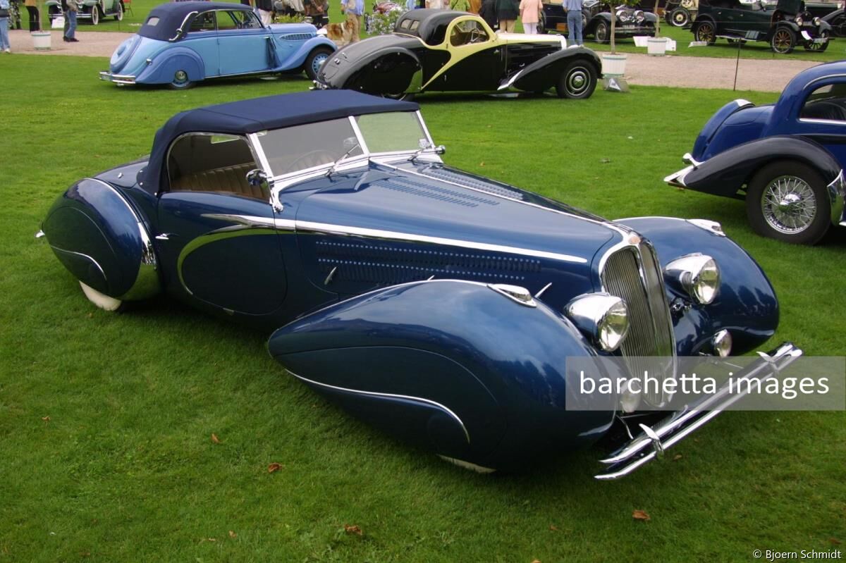 Delahaye 135 MS, Cabriolet, Figoni & Falaschi, 1937 