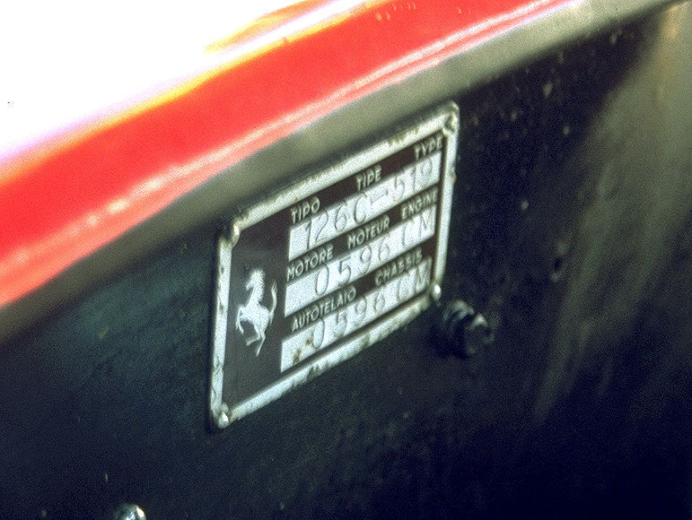 Ferrari 410 Sport Scaglietti Spyder s/n 0596CM