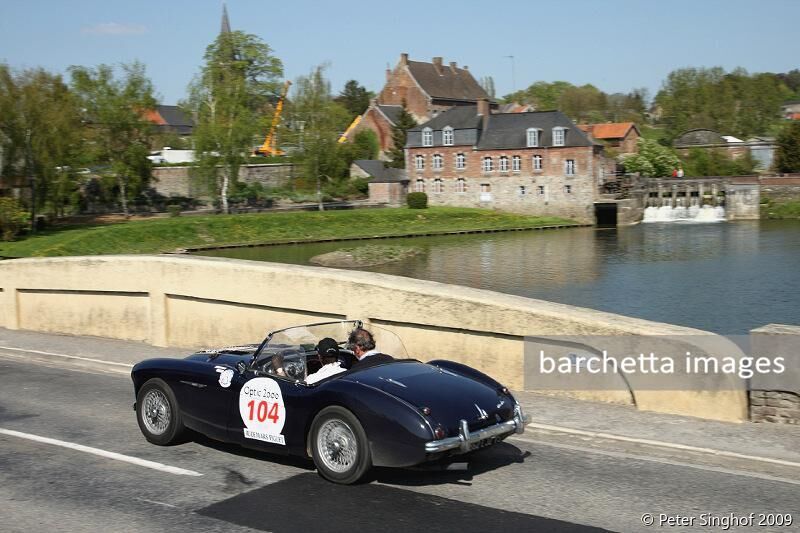 104 AUSTIN HEALEY 100 M 1956 BEAUMARTIN/AUDIBERT