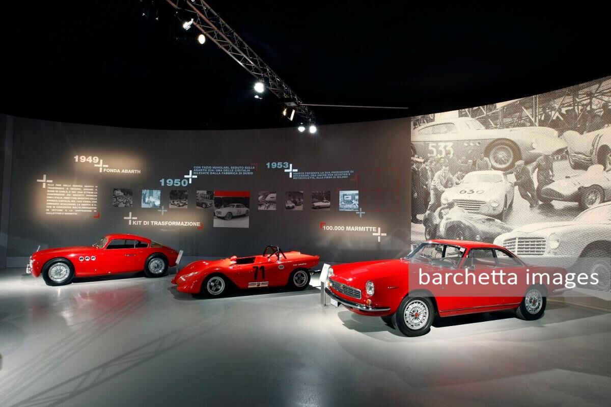 The exhibition Abarth "DA 0 A 100" 