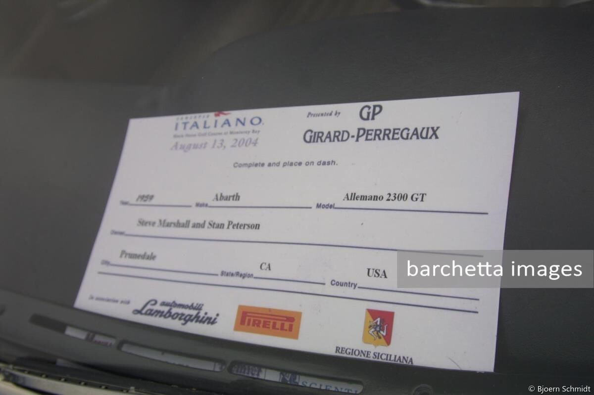 Concorso Italiano, 2004