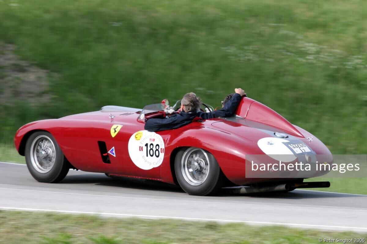 Ferrari 340 MM Touring Barchetta s/n 0294AM rebodied Monza stlye