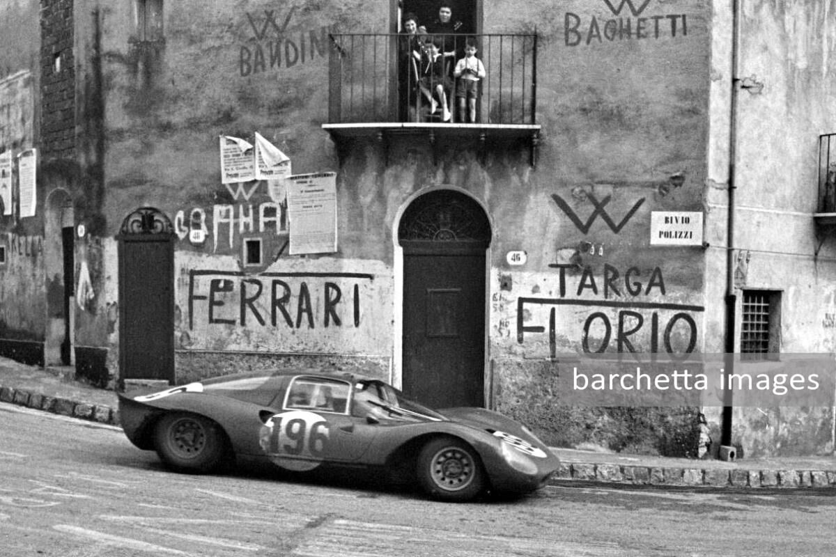 66/may/08 - 2nd OA 1st P2.0 - Targa Florio - Jean Guichet / Giancarlo Baghetti - #196