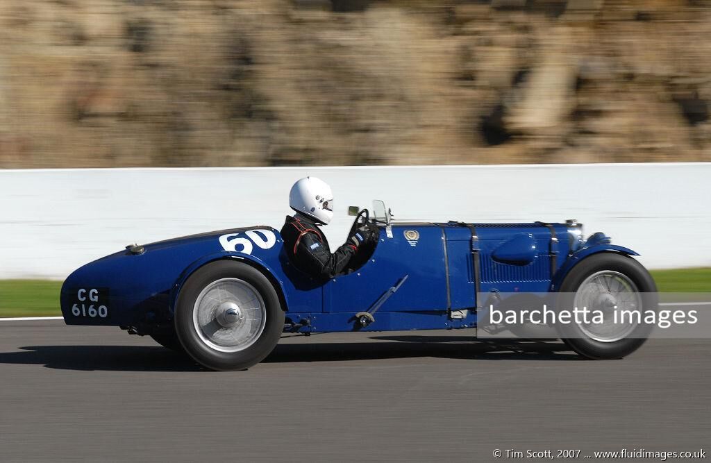 60 Aston Martin Le Mans Special 1933 "CG 6160" C Scott-MacKirdy Richard Ashmead