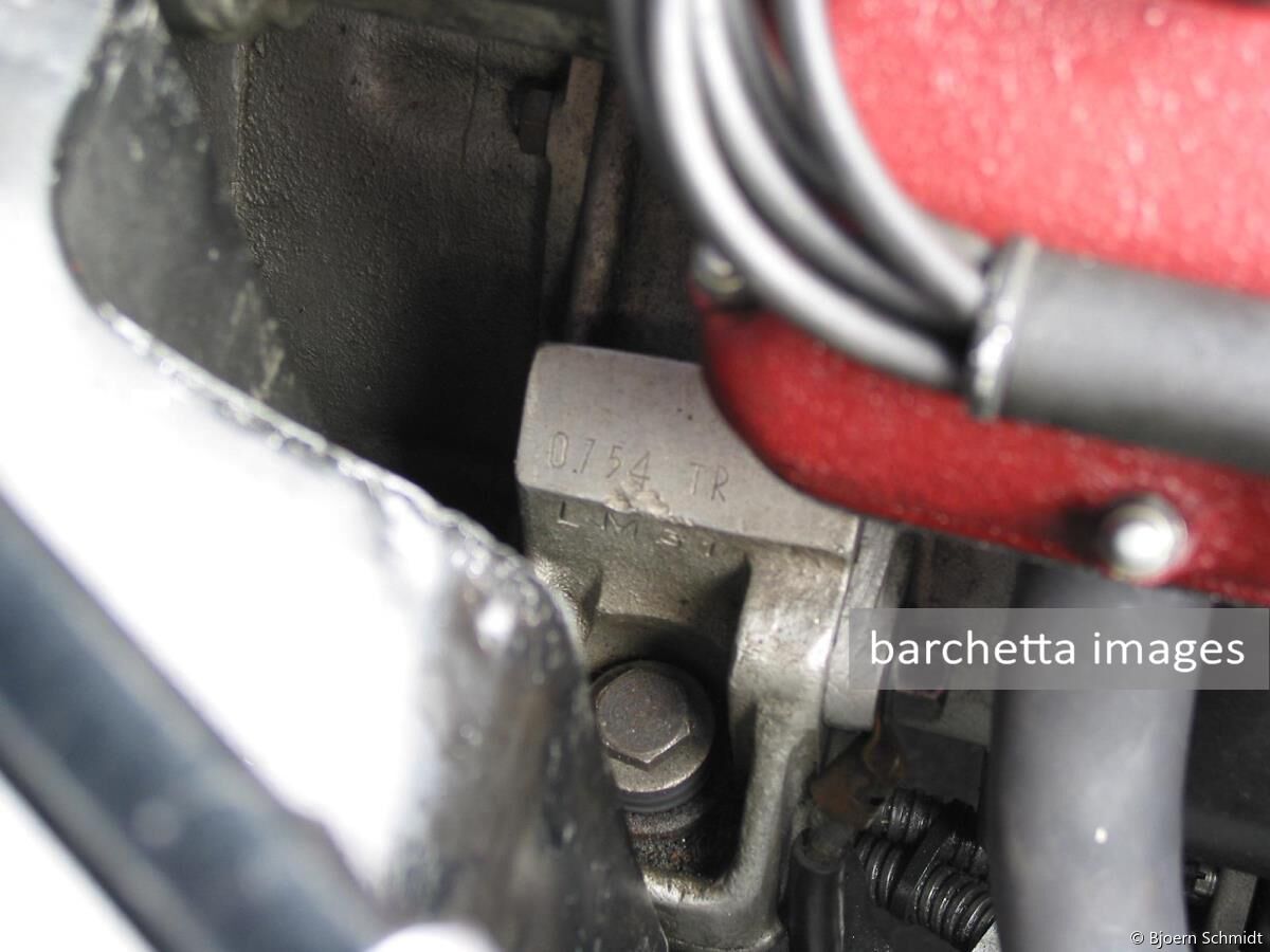 Ferrari 250 Testa Rossa Scaglietti Spyder s/n 0754TR