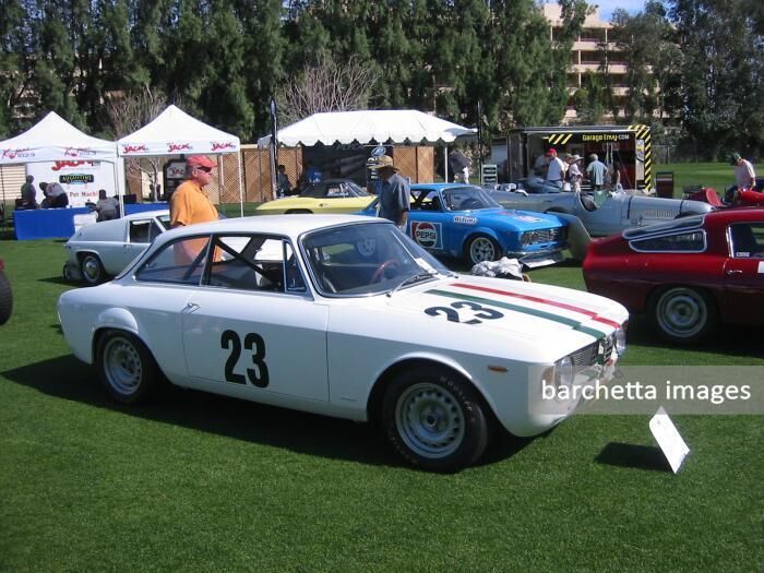 Fred Della Noce  told me the car is a Stradale and he imported it from Europe years ago. painted Yellow ...he now has a partner in the car and they decided to paint it white