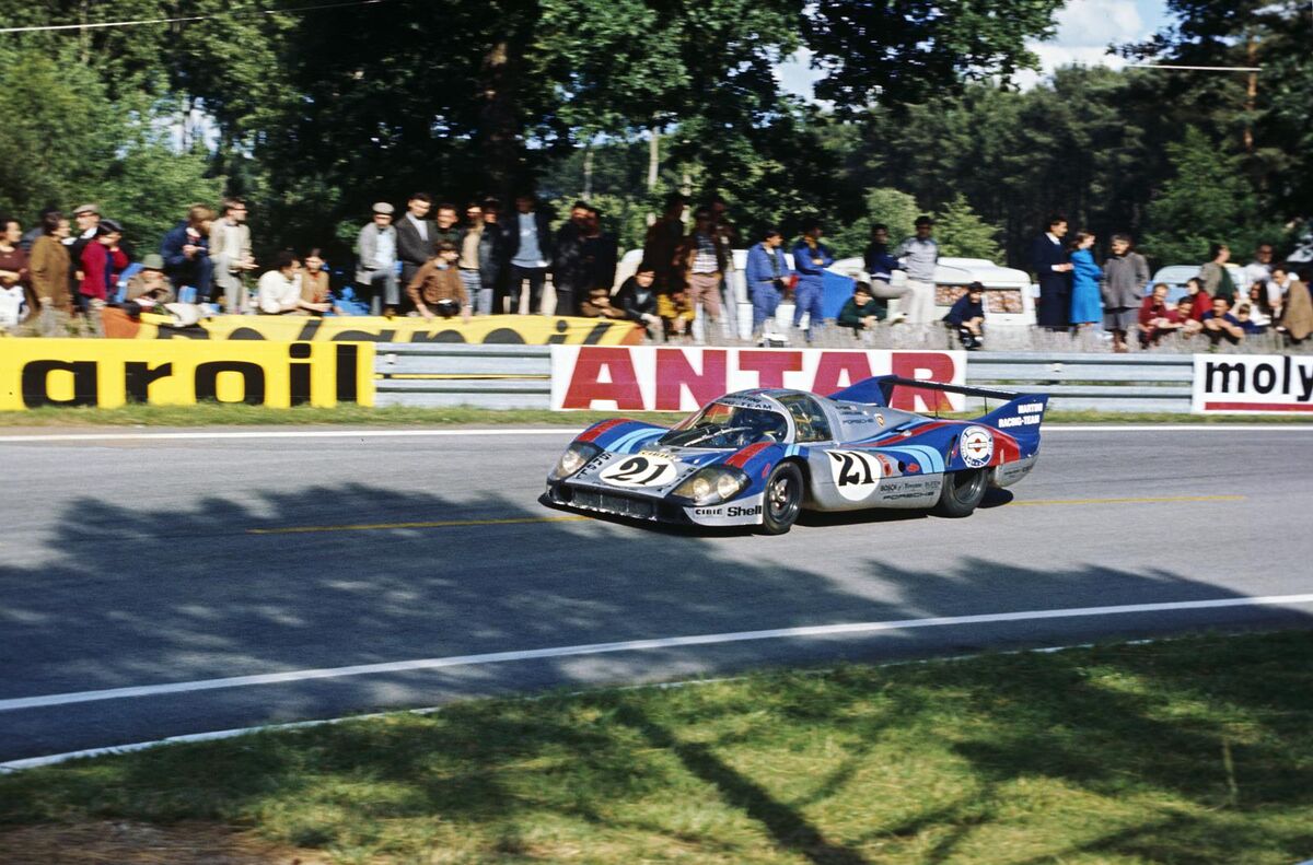1971/jun/13 - dnf OA dnf S5.0 Laps .../397- 24h Le Mans  - Porsche 917 LH s/n 042 - Gérard Larrousse (F) / Vic Elford (GB) - #21