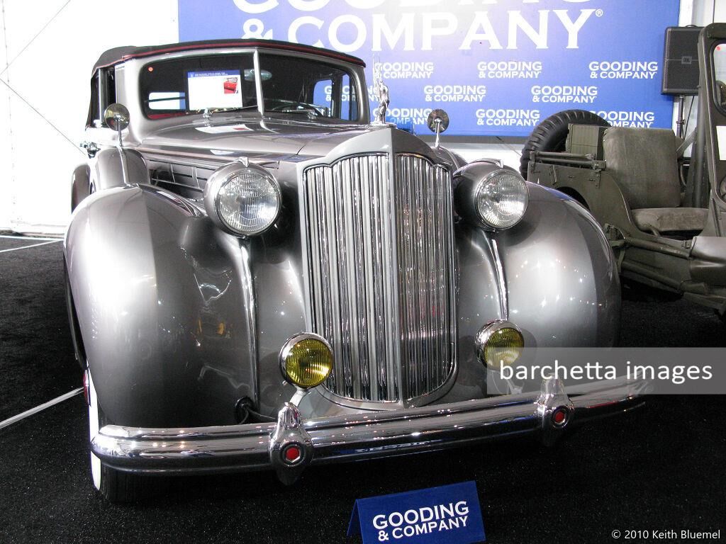 Lot 17 - 1939 Packard Twelve Model 1708 s/n 12532017 Est.  175,000 - 225,000   Sold 170,500

