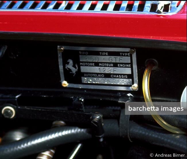 Ferrari 250 GT PF Cabriolet  SII s/n 2587GT