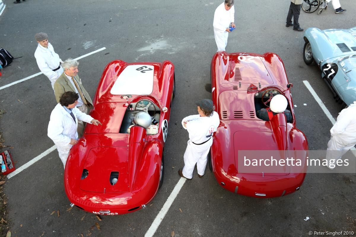 20 Maserati 300S s/n 3053 - Tony SMITH;29 Maserati 300S s/n 3057 - Stephan RETTENMAIER