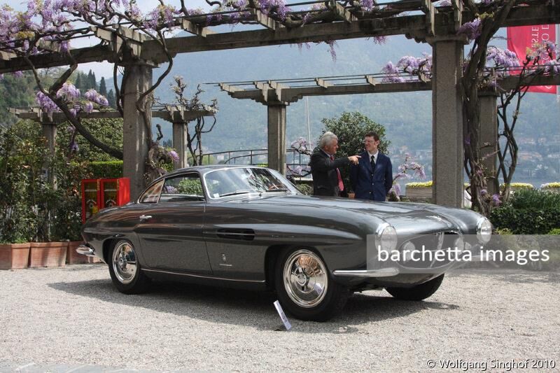 098 Fiat 8V Supersonic Ghia 1954 s/n 106 000055