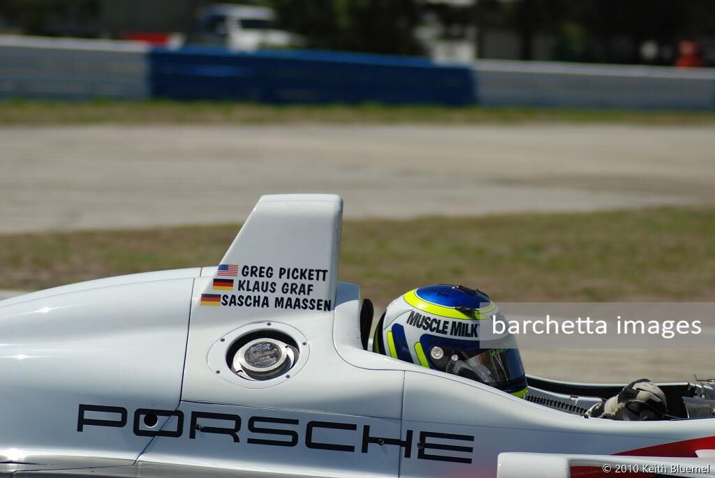 6 P2 Porsche RS Spyder Pickett/Graf/Maassen;12h Sebring 2010
