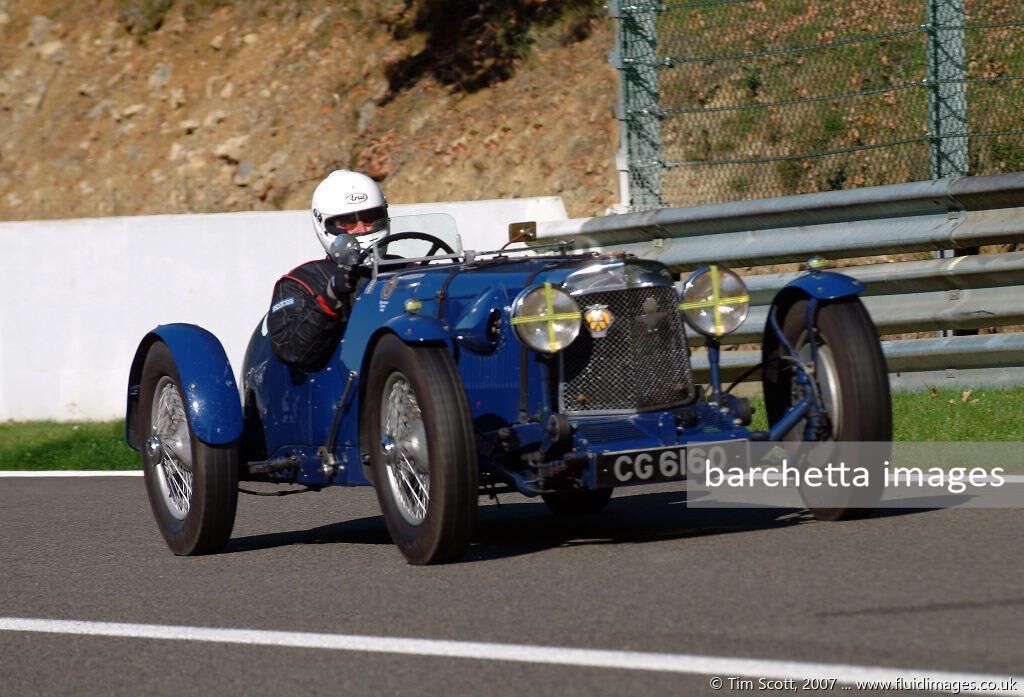 60 Aston Martin Le Mans Special 1933 "CG 6160" C Scott-MacKirdy Richard Ashmead