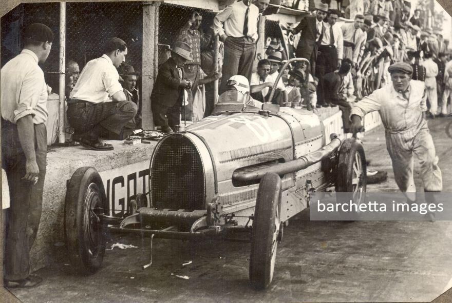 ex-works Bugatti Type 54 ... 1931/sep/6th  Achille Varzi  #82