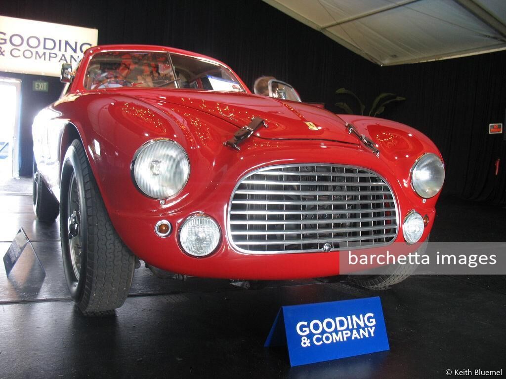 Lot 42 1950 Ferrari 166 MM Touring LM Berlinetta s/n 0066M sold $2,200,000 Michael Leventhal   