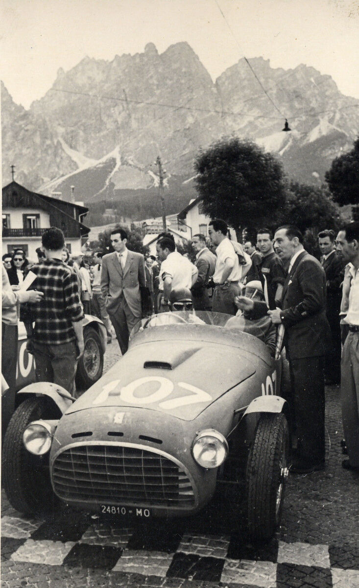 Ferrari 166 Export Campana Spyder Corsa s/n 0072E - Luigi Fagioli / Alberico Cacciari - dnf